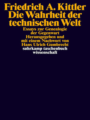 cover image of Die Wahrheit der technischen Welt